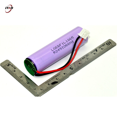 3.7 Volt 2600mAh Li Ion Rechargeable Batteries BMS 18650 For Digital Device